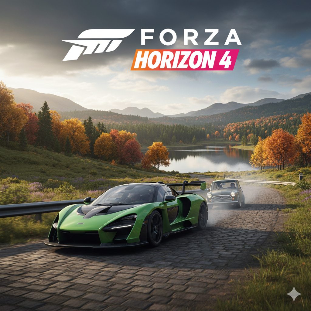Forza Horizon 4 Cover Art
